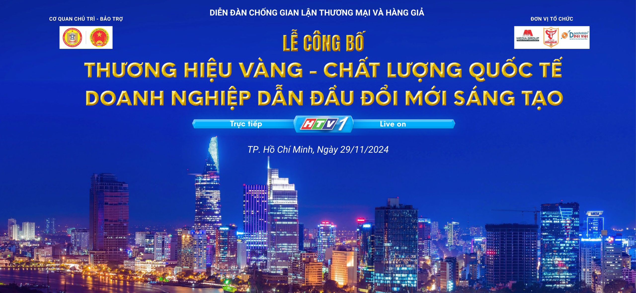 Lễ công bố "Thương Hiệu Vàng – Chất Lượng Quốc Tế và Doanh Nghiệp Dẫn Đầu Đổi Mới Sáng Tạo” lần thứ XI