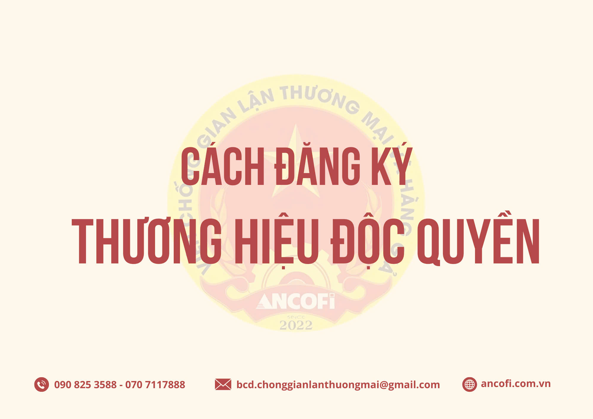 Đăng ký thương hiệu độc quyền